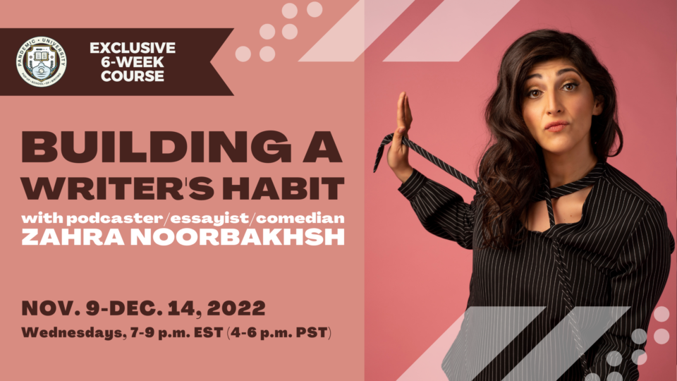 Writers habit_Zahra Noorbakhsh